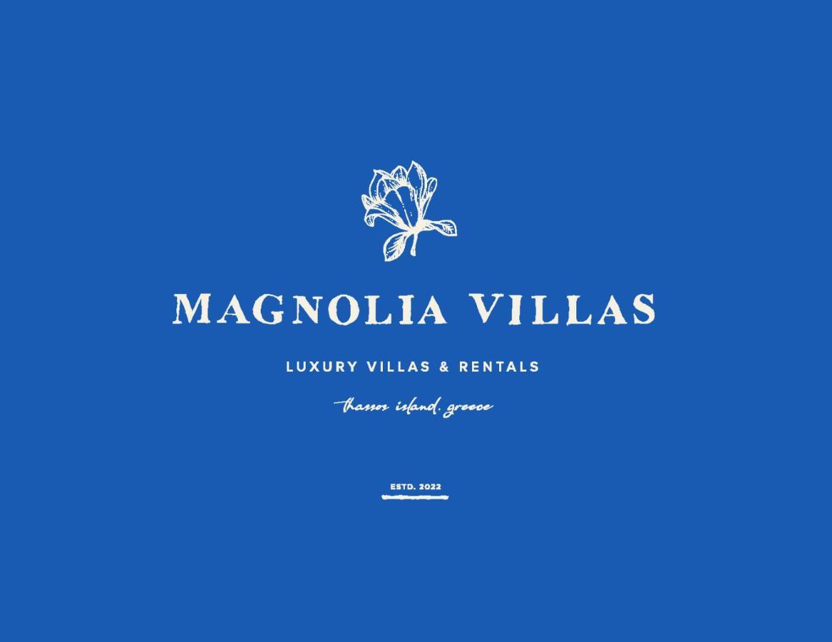 Magnolia Villas Thassos Potósz Kültér fotó