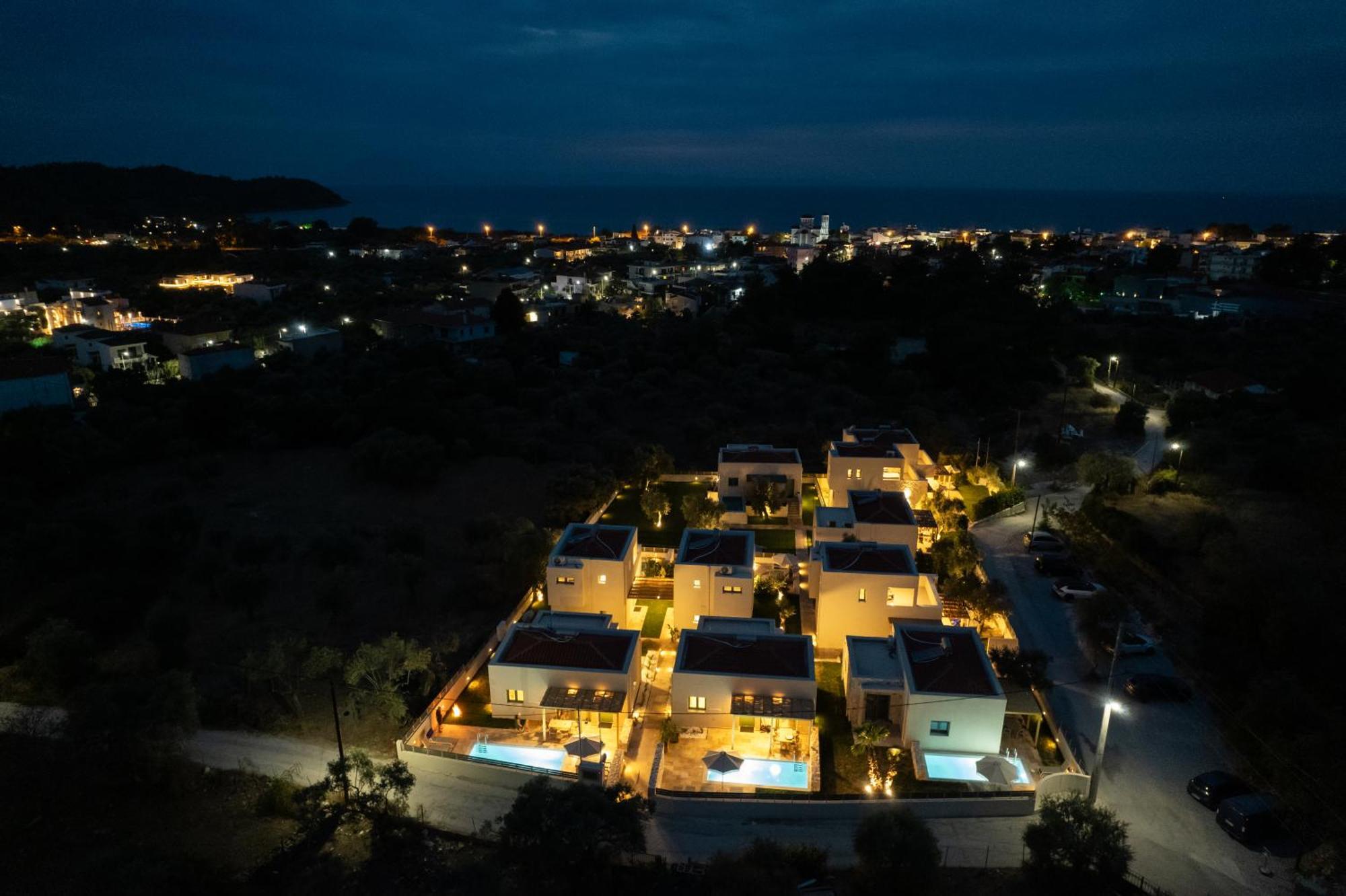 Magnolia Villas Thassos Potósz Kültér fotó